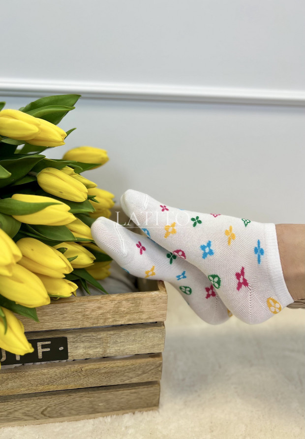 Krótkie skarpetki damskie