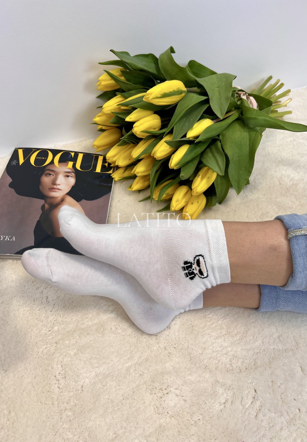 Krótkie skarpetki damskie