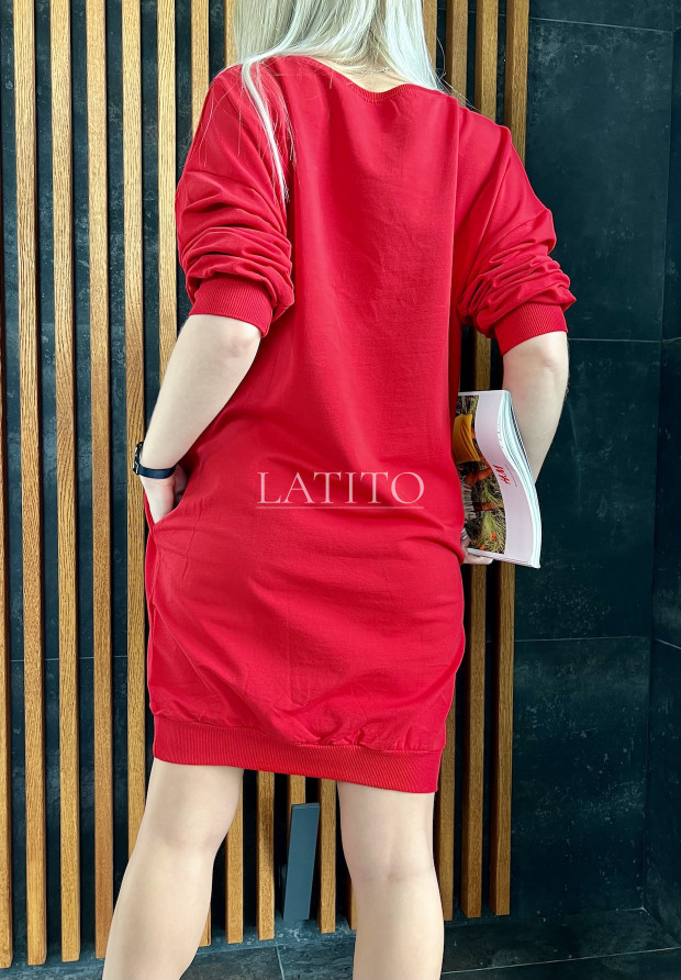 Sukienka z kieszeniami