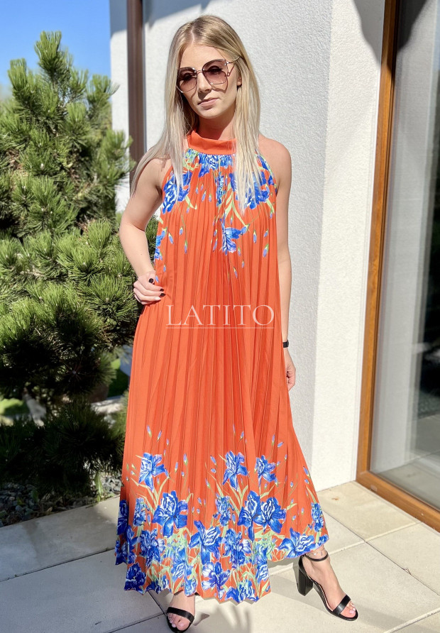 Długa sukienka na lato