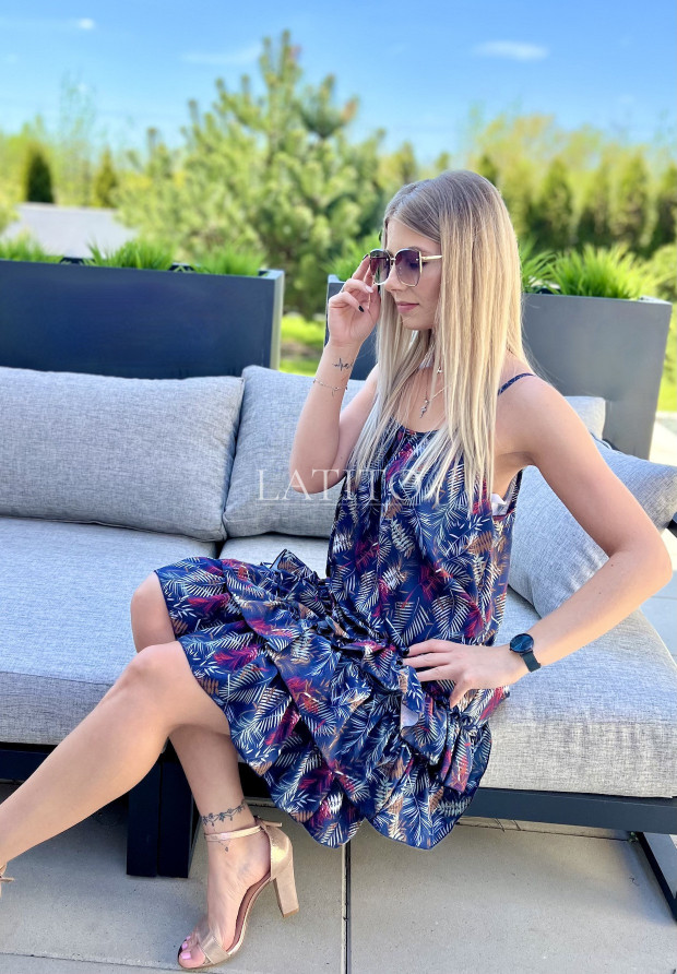 Wzorzysta sukienka