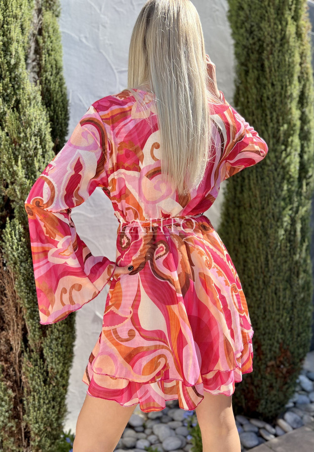 Sukienka damska we wzory