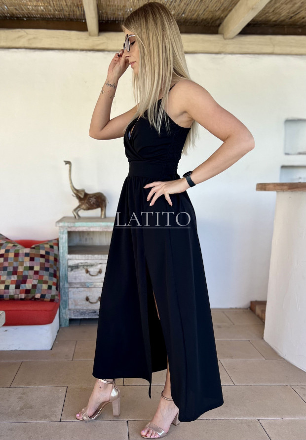 Elegancka sukienka maxi damska