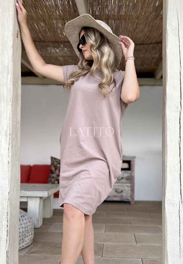 Dresowa sukienka damska