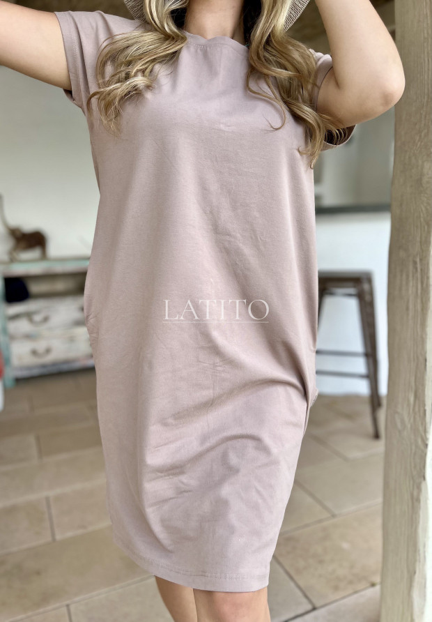 Sukienka dresowa damska na co dzień