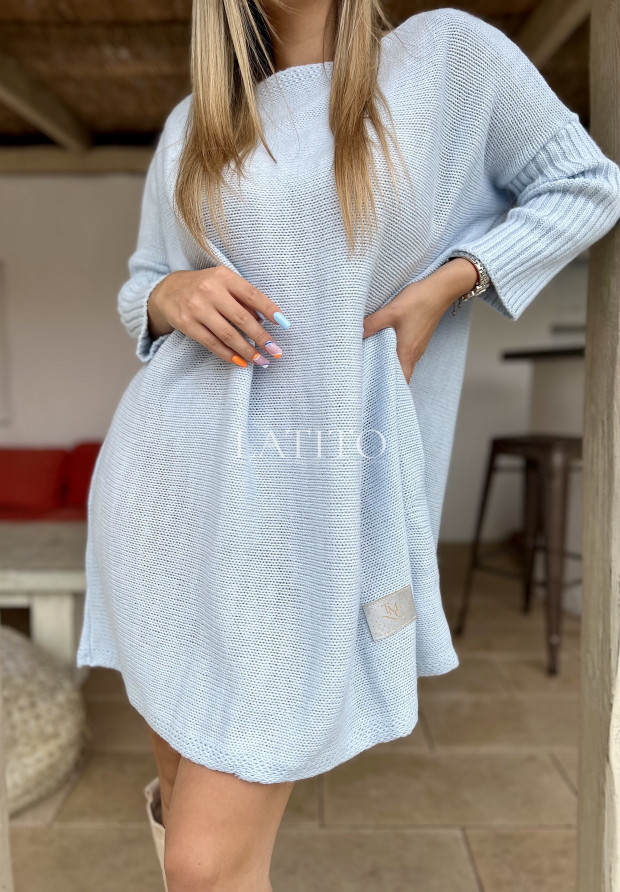 Sweter sukienka Estrel Blue