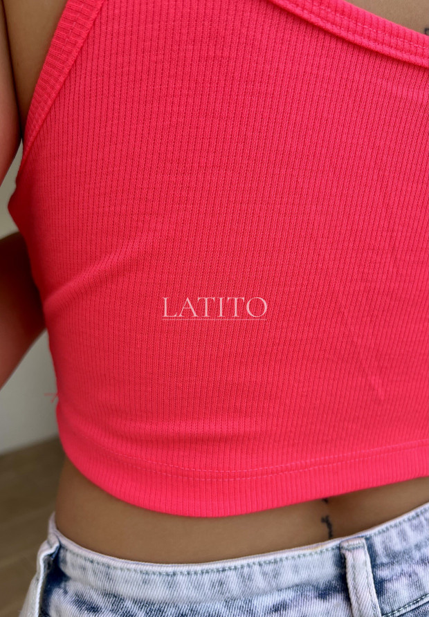 Top na cienkich ramiączkach