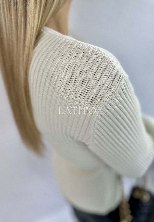 Bluzka z wiązanym dekoltem