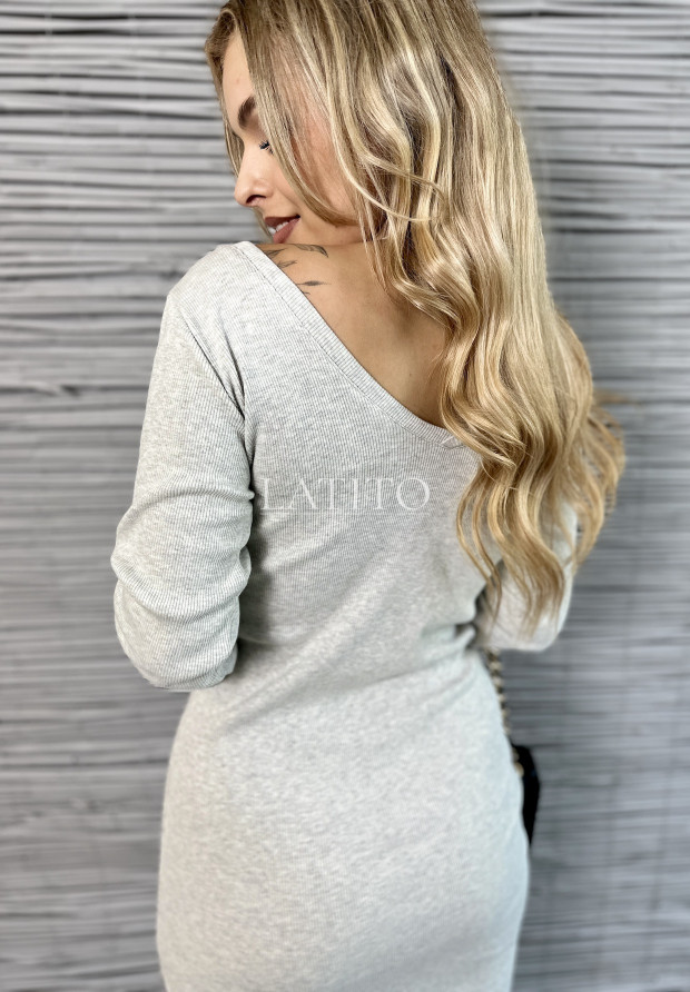 Sukienka prążkowana