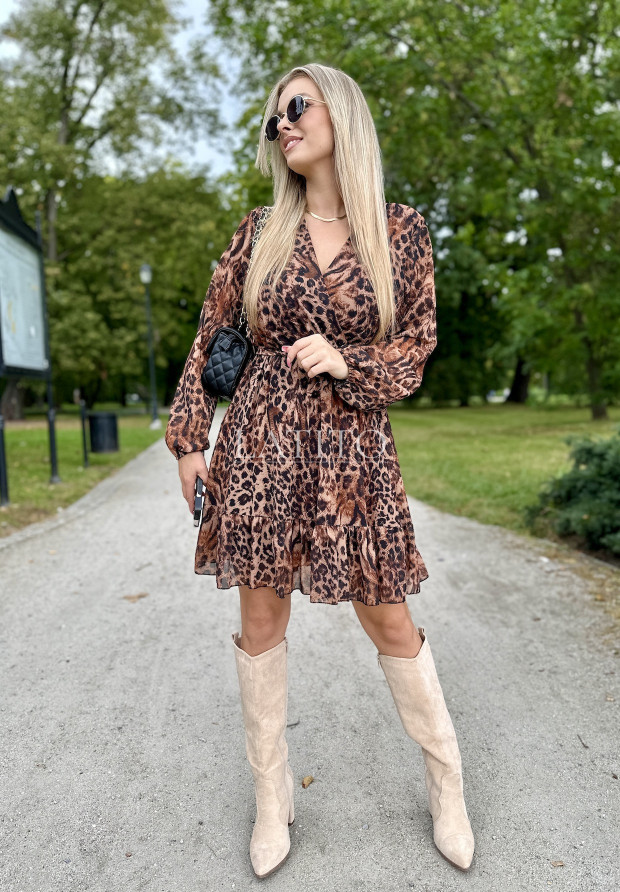 Sukienka z długim rękawem