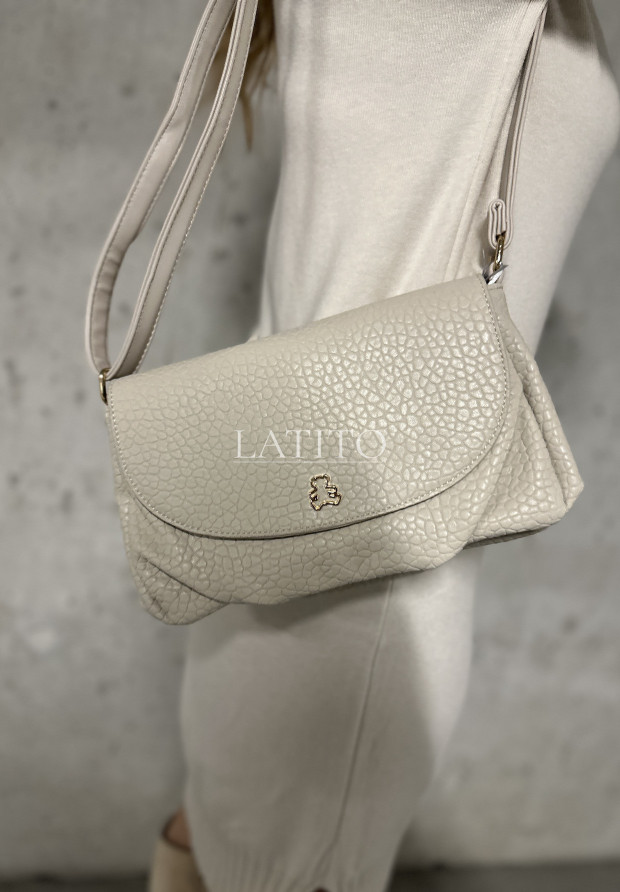 Torebka z imitacji skóry Autumn Bear Beige