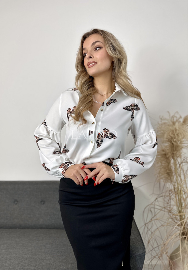 Biała koszula damska