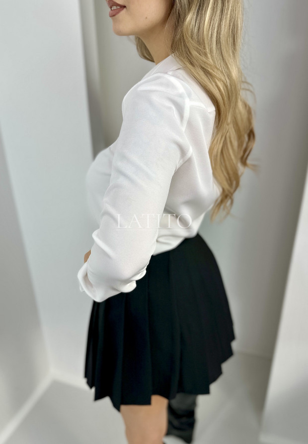 Biała elegancka koszula damska