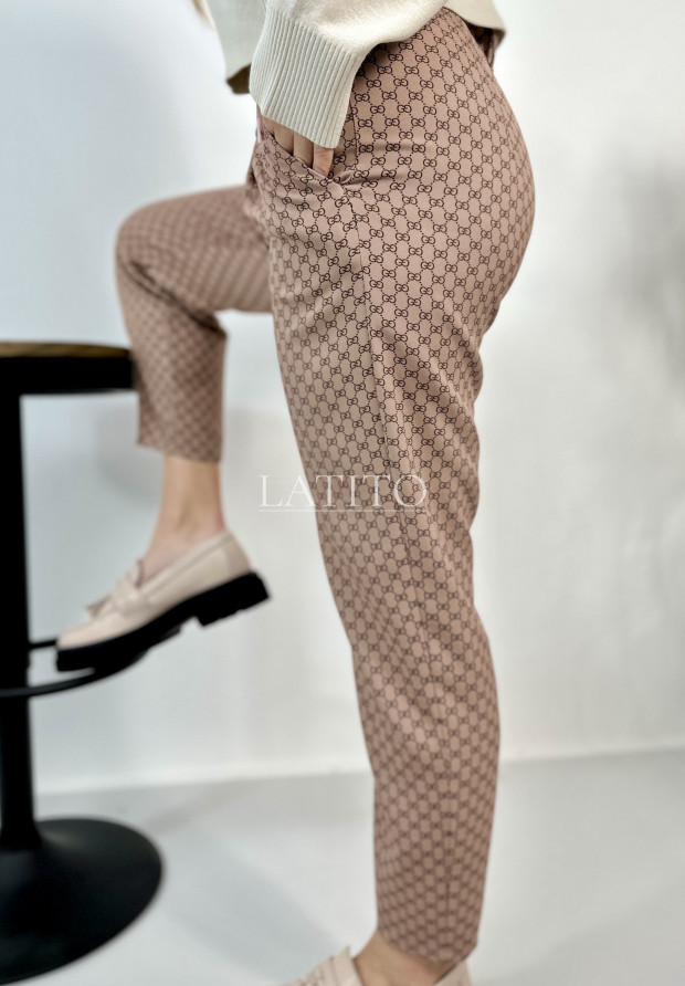 Spodnie materiałowe