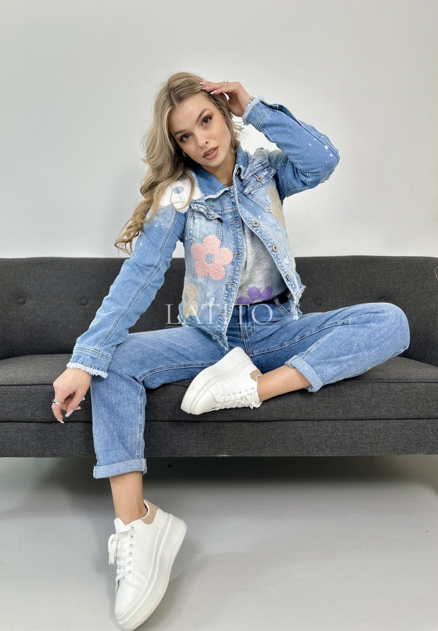 Krótka katana jeansowa Jeans Lovers Blue