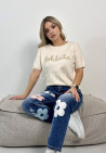 sweter-z-krotkim-rekawem-romey-ecru-