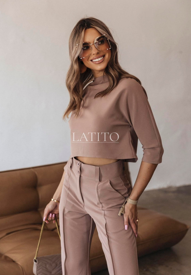 komplet spodnie i bluzka