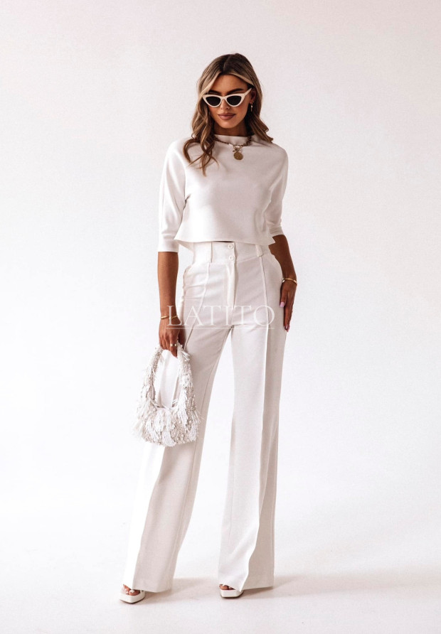 Elegancki komplet Victoria Store Minelli Ecru