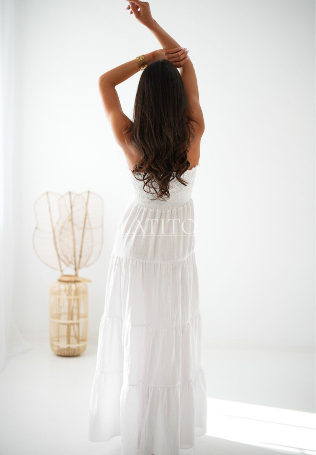 Damska sukienka biała