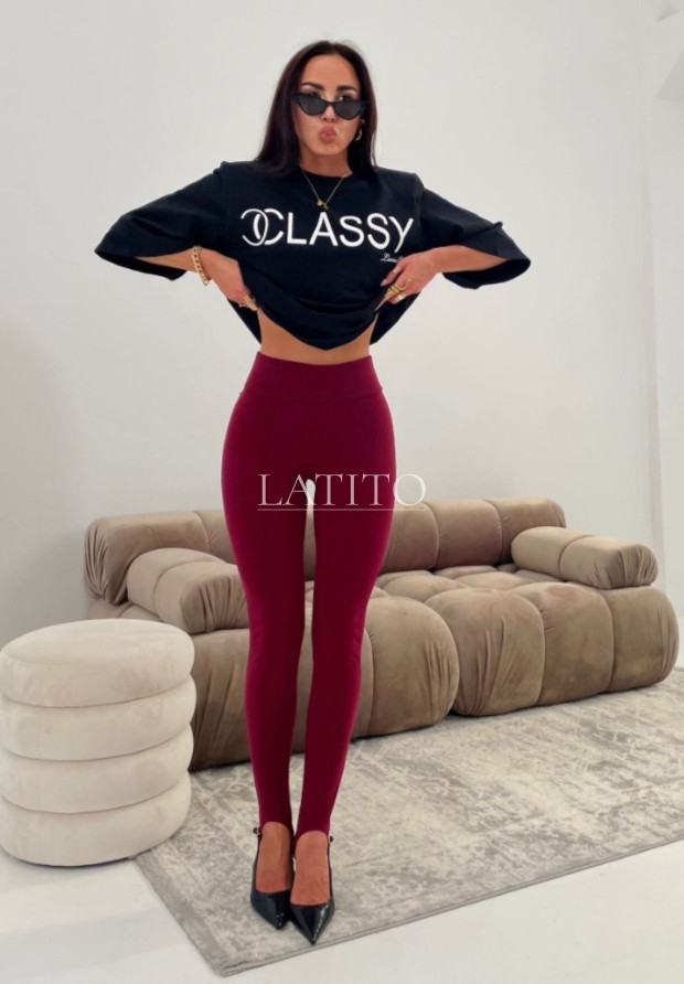 Oversizowy t-shirt