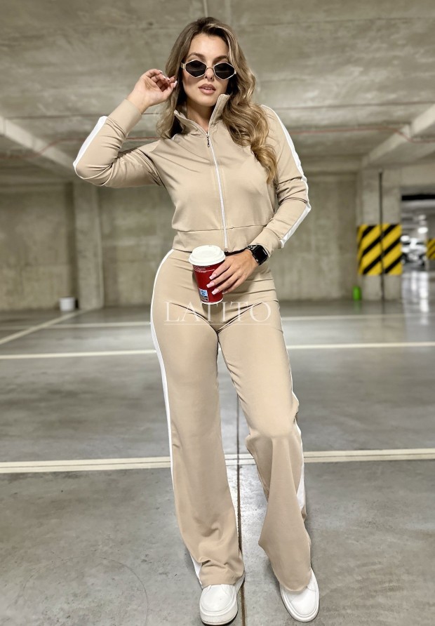 Komplet dresowy Bethy Latte