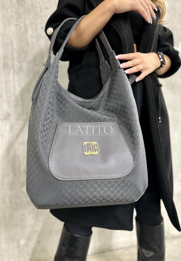 Torebka shopperka Magnetic Grey