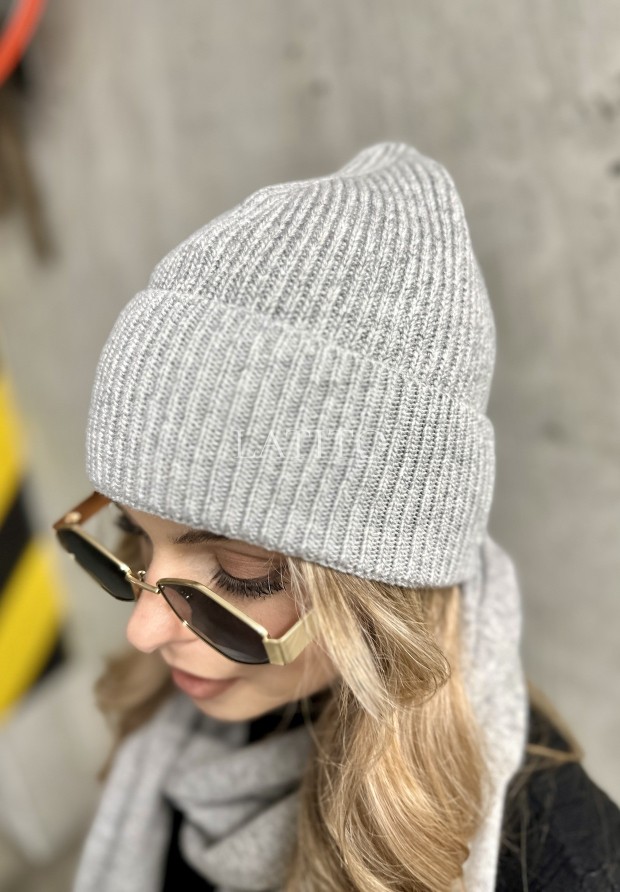 Sarny zestaw czapka + szalik