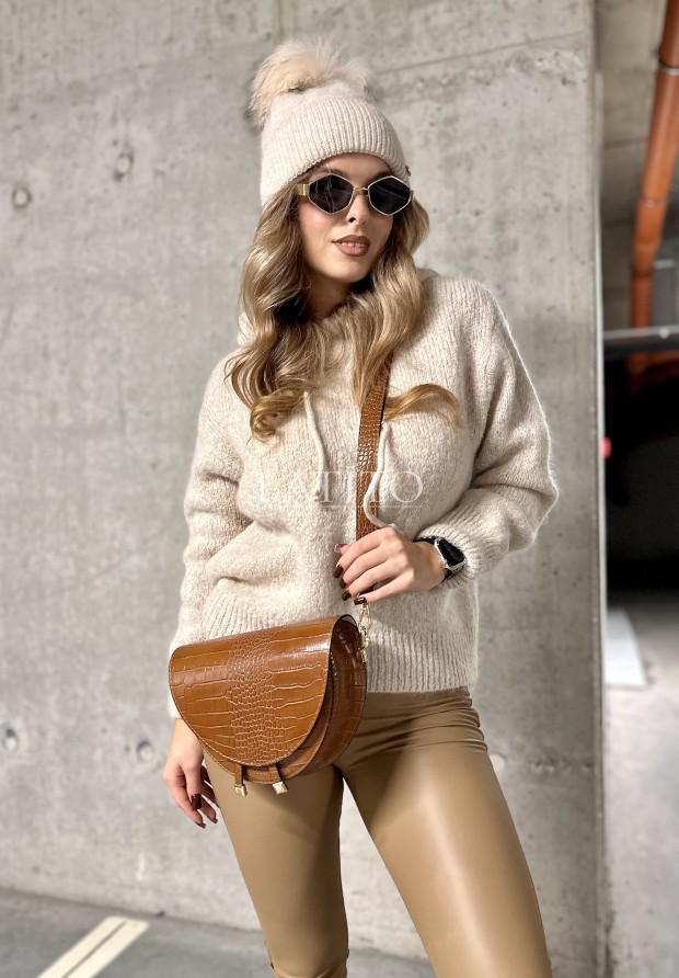 Brązowa torebka damska