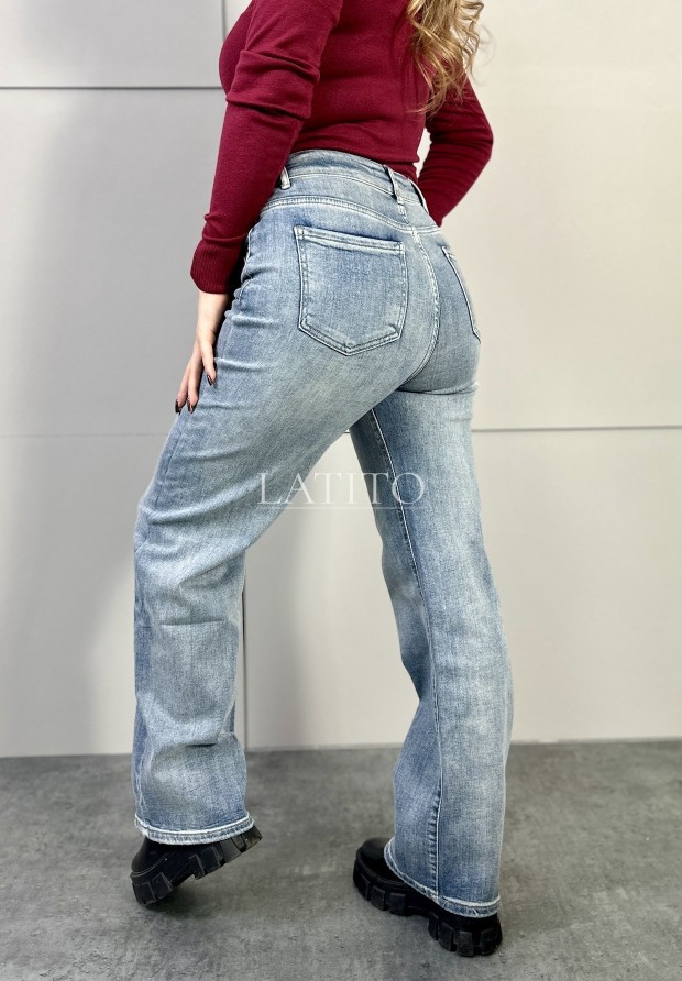 Spodnie jeansowe modne