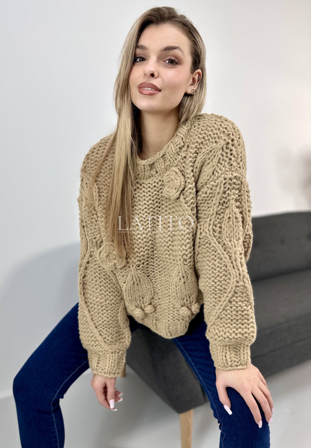 sweter ze ściągaczami