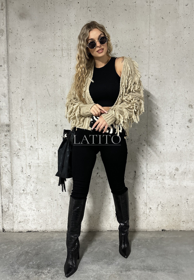 Modny kardigan damski