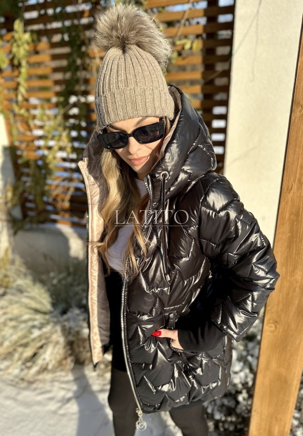 Czarna kurtka damska