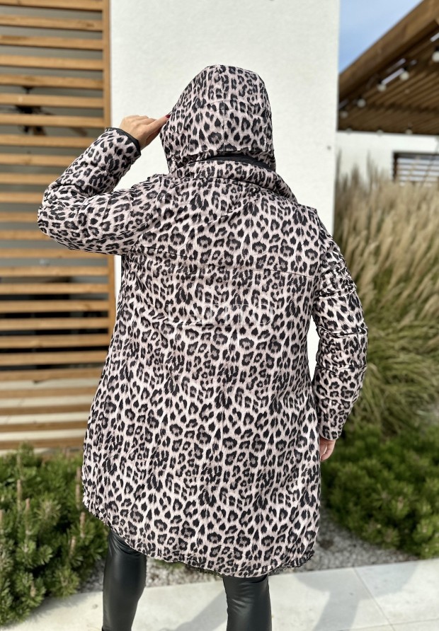 Kurtka w panterkę